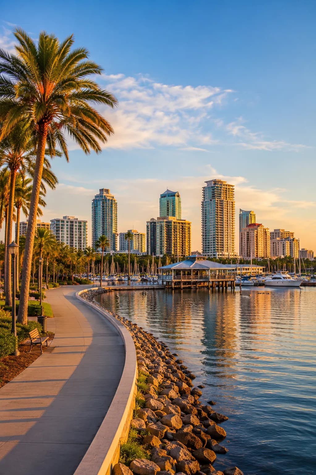 Downtown St. Petersburg, Florida waterfront