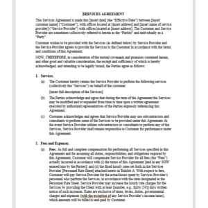 Master Service Agreement Quote 1 Master Service-Agreement